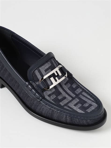 fendi loafers|fendi denim loafers.